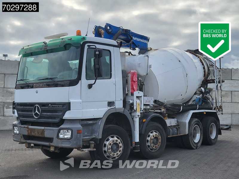 Mercedes-Benz Actros 3241 8X4 Putzmeister TMM 21 +7m3 Liebherr PUMI Steelsuspension 3-Pedals Euro 3 - Bomba de hormigón: foto 1 Mercedes-Benz Actros 3241 8X4 Putzmeister TMM 21 +7m3 Liebherr PUMI Steelsuspension 3-Pedals Euro 3 - Bomba de hormigón: foto 1