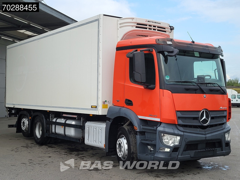 Mercedes-Benz Antos 2540 Antos 6X2 Mitsubishi TDJS50DA Ladebordwand Retarder Lift+Steering-Axle Automatic PPC Euro 6 - Camión frigorífico: foto 3 Mercedes-Benz Antos 2540 Antos 6X2 Mitsubishi TDJS50DA Ladebordwand Retarder Lift+Steering-Axle Automatic PPC Euro 6 - Camión frigorífico: foto 3