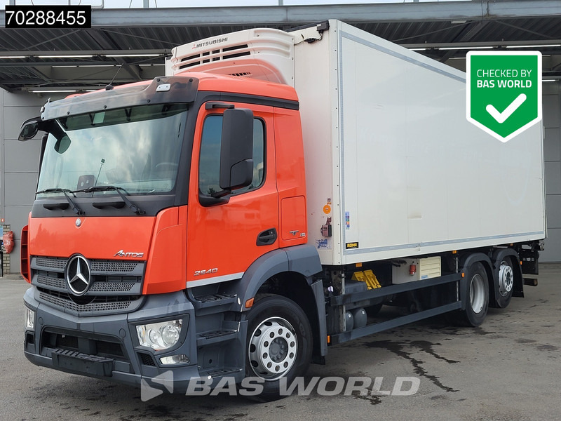 Mercedes-Benz Antos 2540 Antos 6X2 Mitsubishi TDJS50DA Ladebordwand Retarder Lift+Steering-Axle Automatic PPC Euro 6 - Camión frigorífico: foto 1 Mercedes-Benz Antos 2540 Antos 6X2 Mitsubishi TDJS50DA Ladebordwand Retarder Lift+Steering-Axle Automatic PPC Euro 6 - Camión frigorífico: foto 1