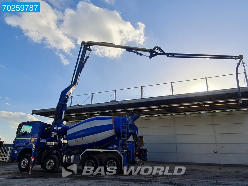Mercedes-Benz Arocs 3251 8X4 PUMI Putzmeister TMM 24 + Liebherr 7m3 Mixer Retarder Euro 6 - Bomba de hormigón: foto 3 Mercedes-Benz Arocs 3251 8X4 PUMI Putzmeister TMM 24 + Liebherr 7m3 Mixer Retarder Euro 6 - Bomba de hormigón: foto 3
