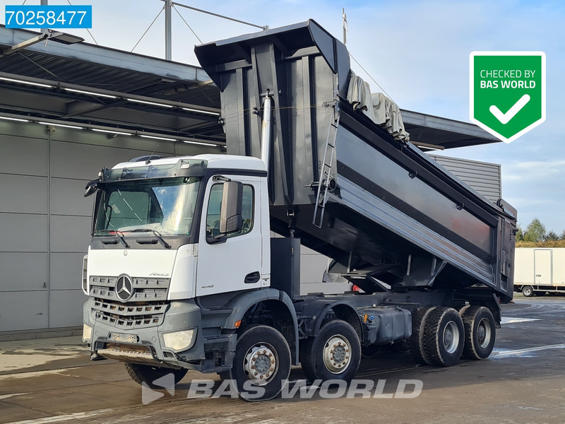 Mercedes-Benz Arocs 4142 8X4 24m3 Tipper Big-Axle Steelsuspension Euro 6 - Camión volquete: foto 1 Mercedes-Benz Arocs 4142 8X4 24m3 Tipper Big-Axle Steelsuspension Euro 6 - Camión volquete: foto 1