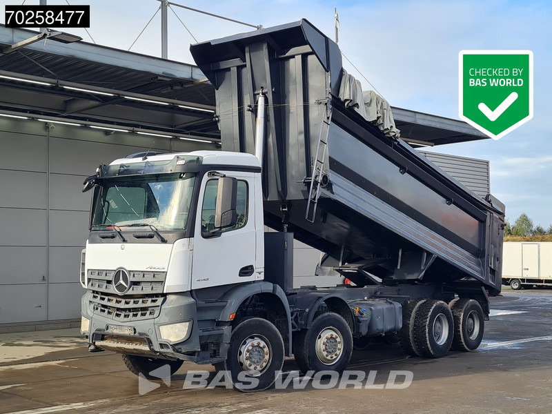 Mercedes-Benz Arocs 4142 8X4 24m3 Tipper Big-Axle Steelsuspension Euro 6 - Camión volquete: foto 1 Mercedes-Benz Arocs 4142 8X4 24m3 Tipper Big-Axle Steelsuspension Euro 6 - Camión volquete: foto 1