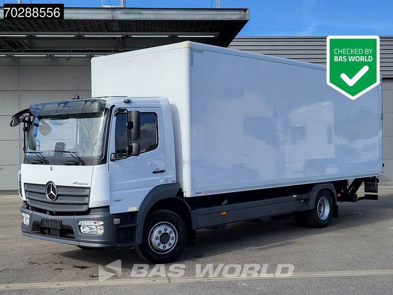 Mercedes-Benz Atego 1527 4X2 15tonner Automatic 1500kg Ladebordwand Euro 6 - Camión caja cerrada: foto 1 Mercedes-Benz Atego 1527 4X2 15tonner Automatic 1500kg Ladebordwand Euro 6 - Camión caja cerrada: foto 1