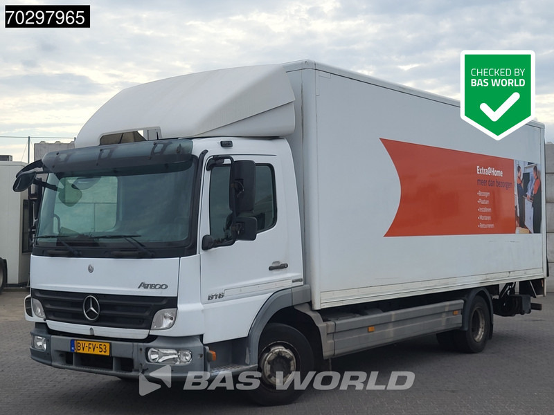 Mercedes-Benz Atego 816 4X2 8tonner Automatic Ladebordwand Euro 5 - Camión caja cerrada: foto 1 Mercedes-Benz Atego 816 4X2 8tonner Automatic Ladebordwand Euro 5 - Camión caja cerrada: foto 1
