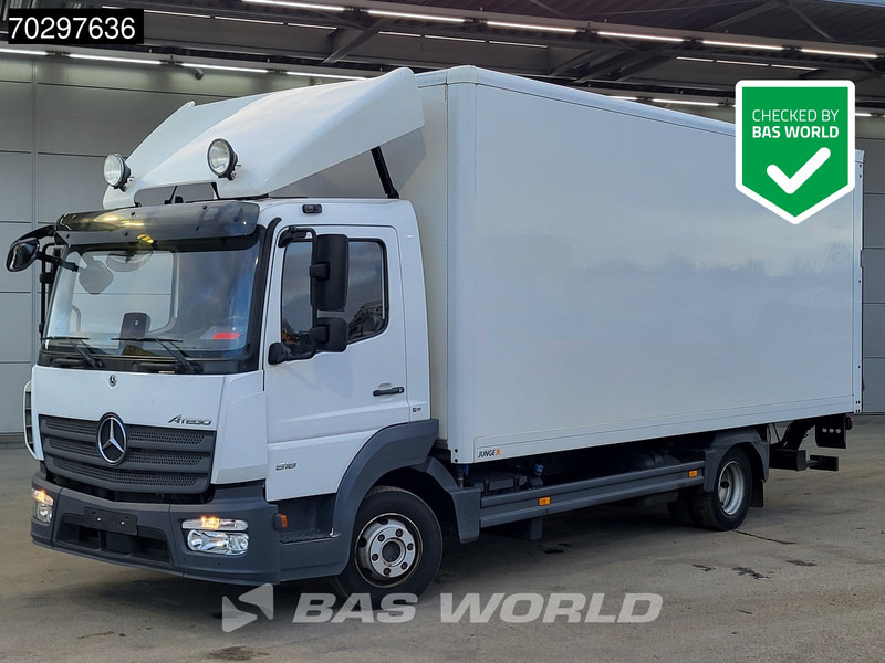 Mercedes-Benz Atego 818 4X2 1000kg Ladebordwand Automatic Euro 6 - Camión caja cerrada: foto 1 Mercedes-Benz Atego 818 4X2 1000kg Ladebordwand Automatic Euro 6 - Camión caja cerrada: foto 1