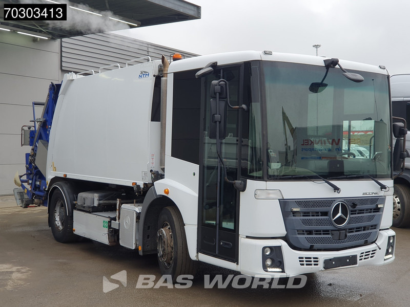 Camión de basura Mercedes-Benz Econic 1830 4X2 CNG! Engine 13m3 NTM KGLS-HL Big-Axle Euro 6: foto 17