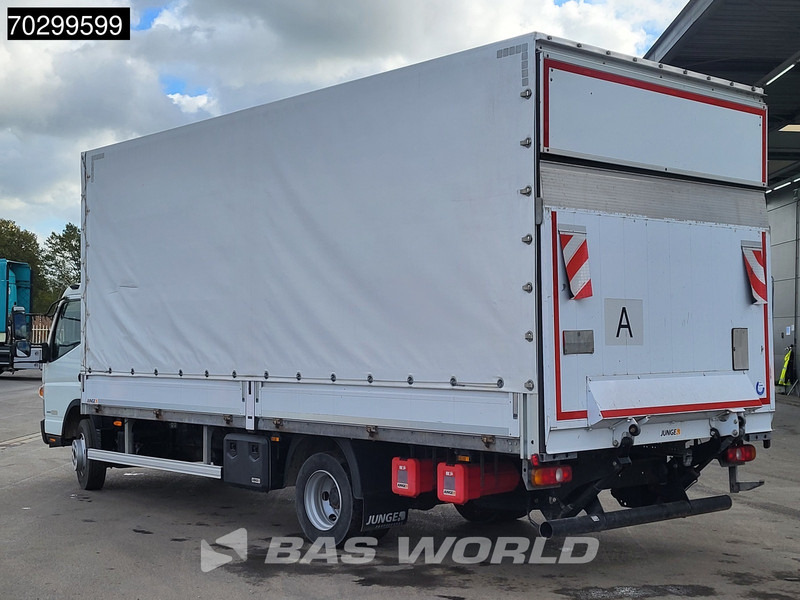 Mitsubishi Fuso 7C18 4X2 7.5tonner Curtainsider Ladebordwand Automatic Euro 6 - Camión lona: foto 2 Mitsubishi Fuso 7C18 4X2 7.5tonner Curtainsider Ladebordwand Automatic Euro 6 - Camión lona: foto 2