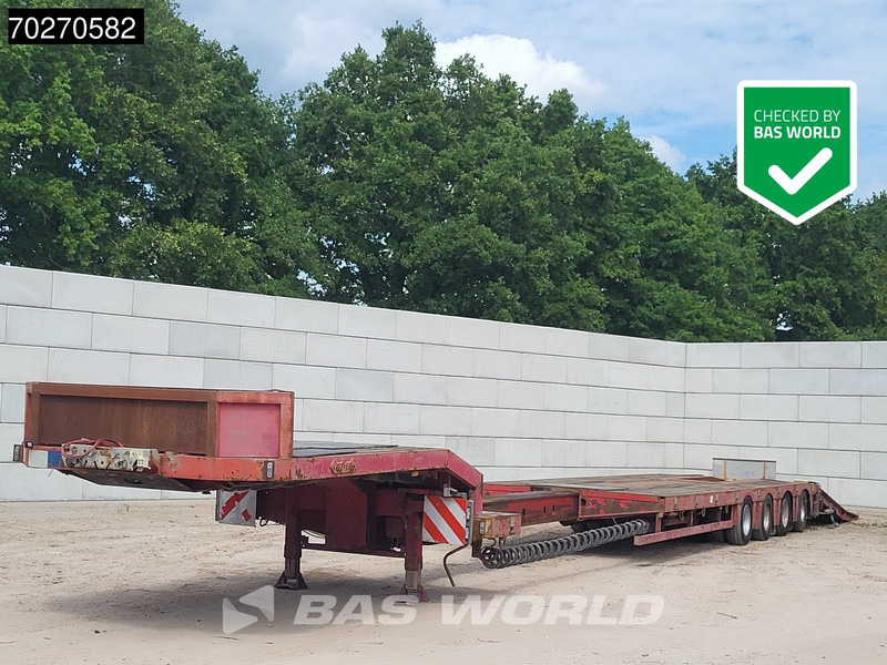 Nooteboom 0SD04072-S17DE-1H1H 4 axles Ausziebahr 2xSteering RAMPS - Semirremolque góndola rebajadas: foto 1 Nooteboom 0SD04072-S17DE-1H1H 4 axles Ausziebahr 2xSteering RAMPS - Semirremolque góndola rebajadas: foto 1