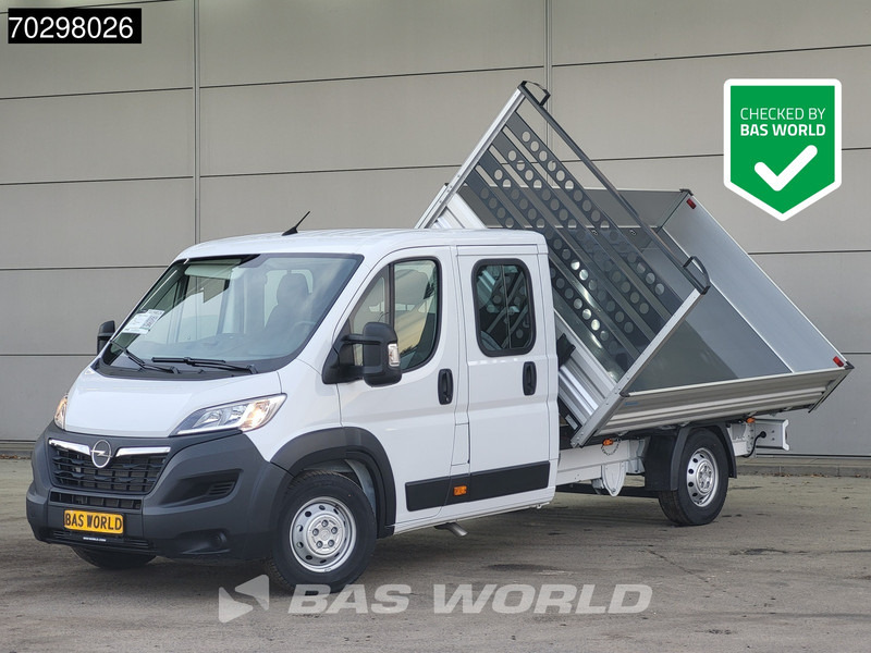 Opel Movano 140PK Driezijdige Kipper Dubbel Cabine Airco Cruise Euro6 Tipper Benne Kieper Dreiseitenkipper A/C Cruise control - Volquete furgoneta: foto 1 Opel Movano 140PK Driezijdige Kipper Dubbel Cabine Airco Cruise Euro6 Tipper Benne Kieper Dreiseitenkipper A/C Cruise control - Volquete furgoneta: foto 1