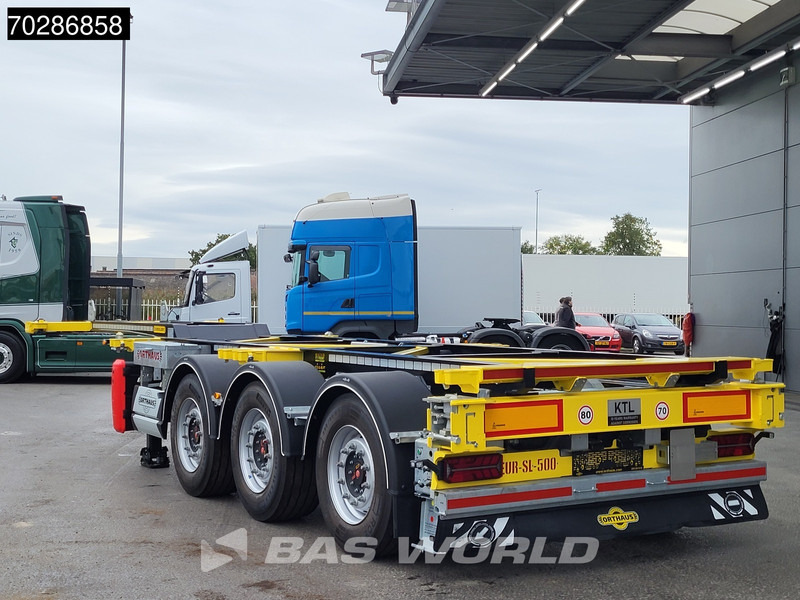 Orthaus CGS (Euro Slider 500) 3 axles Multi 45ft Lift Axle extendable SAF - Semirremolque portacontenedore/ Intercambiable: foto 3 Orthaus CGS (Euro Slider 500) 3 axles Multi 45ft Lift Axle extendable SAF - Semirremolque portacontenedore/ Intercambiable: foto 3