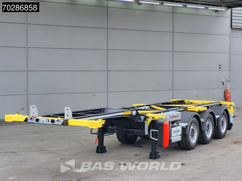 Orthaus CGS (Euro Slider 500) 3 axles Multi 45ft Lift Axle extendable SAF - Semirremolque portacontenedore/ Intercambiable: foto 2 Orthaus CGS (Euro Slider 500) 3 axles Multi 45ft Lift Axle extendable SAF - Semirremolque portacontenedore/ Intercambiable: foto 2