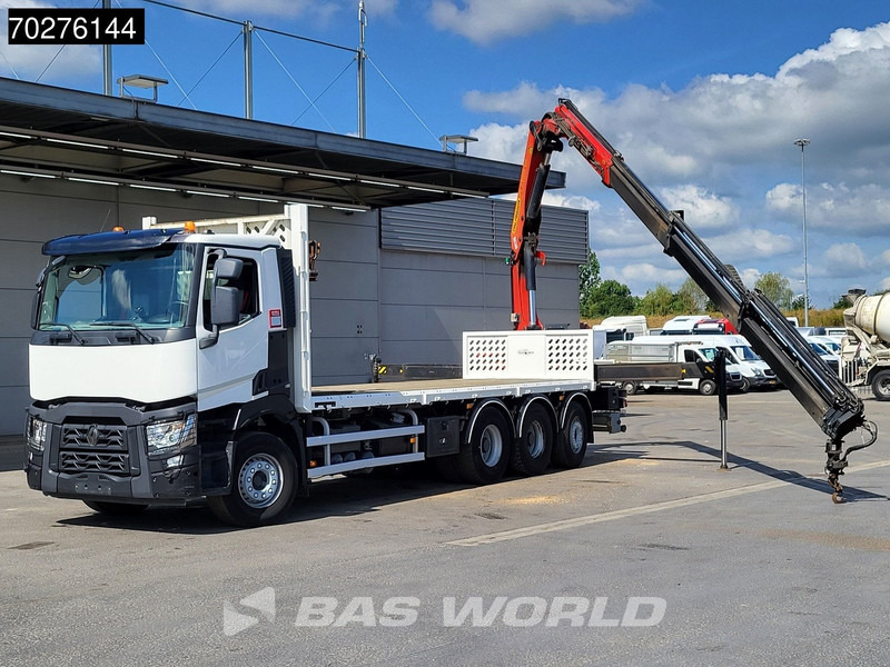 Renault C 380 8X4 Palfinger PK 23001 EH Remote Lift+Lenkachse Euro 6 - Camión caja abierta, Camión grúa: foto 3 Renault C 380 8X4 Palfinger PK 23001 EH Remote Lift+Lenkachse Euro 6 - Camión caja abierta, Camión grúa: foto 3