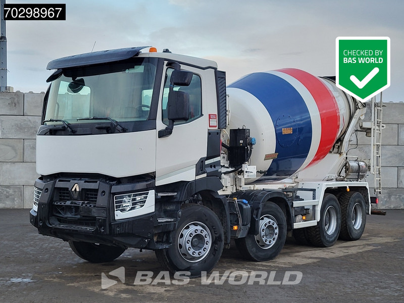 Renault C 380 C 8X4 9m3 Schwing Stetter mixer Steelsuspension Automatic Euro 6 - Camión hormigonera: foto 1 Renault C 380 C 8X4 9m3 Schwing Stetter mixer Steelsuspension Automatic Euro 6 - Camión hormigonera: foto 1