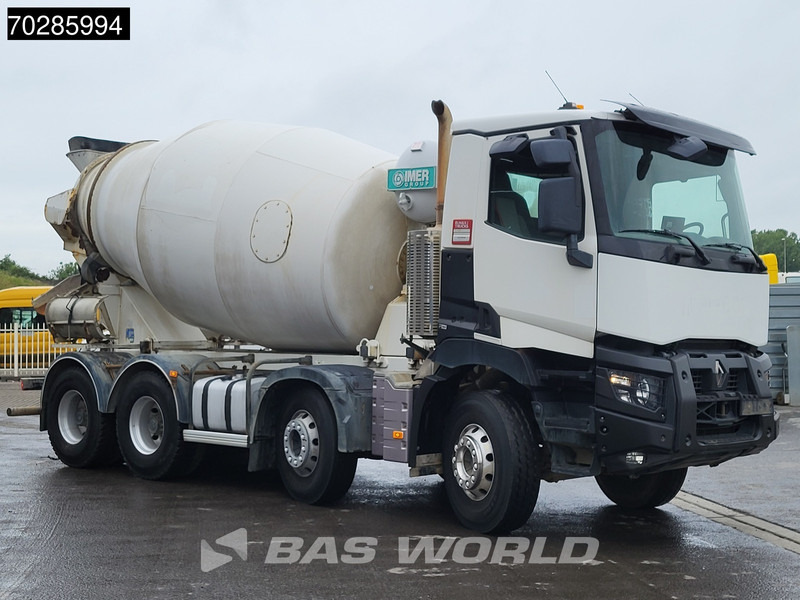 Renault C 430 8X4 9m3 IMER Mixer Big-Axle Steelsuspension Automatic Euro 6 - Camión hormigonera: foto 3 Renault C 430 8X4 9m3 IMER Mixer Big-Axle Steelsuspension Automatic Euro 6 - Camión hormigonera: foto 3
