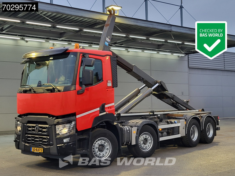 Renault C 430 C 8X4 VDL S-30-6600 Hooklift Big-Axle Euro 6 - Camión multibasculante: foto 1 Renault C 430 C 8X4 VDL S-30-6600 Hooklift Big-Axle Euro 6 - Camión multibasculante: foto 1