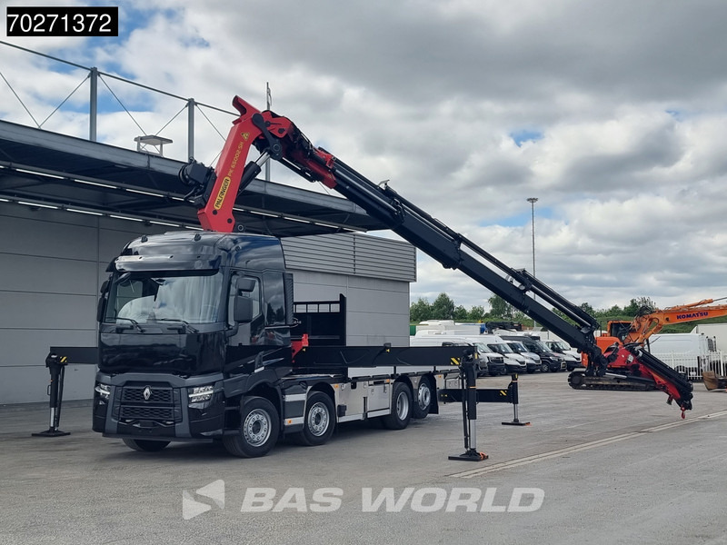 Renault C 520 8X2 Palfinger PK65002 SH Crane Jib Winch Lift+steering Axle Euro 6 - Camión caja abierta, Camión grúa: foto 5 Renault C 520 8X2 Palfinger PK65002 SH Crane Jib Winch Lift+steering Axle Euro 6 - Camión caja abierta, Camión grúa: foto 5