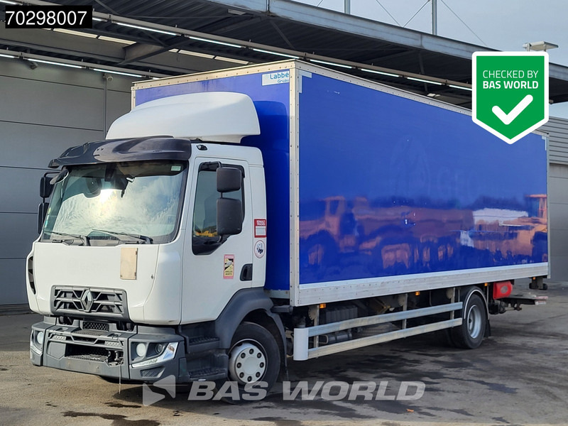 Renault D 210 4X2 12tonner 1500kg Laderbordwand Automatic Euro 6 - Camión caja cerrada: foto 1 Renault D 210 4X2 12tonner 1500kg Laderbordwand Automatic Euro 6 - Camión caja cerrada: foto 1