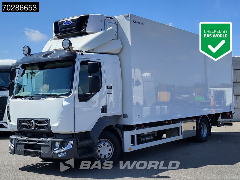 Renault D 280 4X2 16tonner Carrier Supra 850Mt Ladebordwand Automatic Euro 6 - Camión frigorífico: foto 1 Renault D 280 4X2 16tonner Carrier Supra 850Mt Ladebordwand Automatic Euro 6 - Camión frigorífico: foto 1