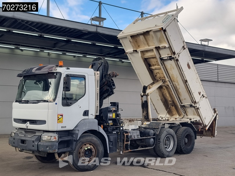 Renault Kerax 360 6X4 Hiab 144 B-2 Hiduo Kran Manual Big-Axle Steelsuspension Euro 3 - Camión volquete, Camión grúa: foto 5 Renault Kerax 360 6X4 Hiab 144 B-2 Hiduo Kran Manual Big-Axle Steelsuspension Euro 3 - Camión volquete, Camión grúa: foto 5