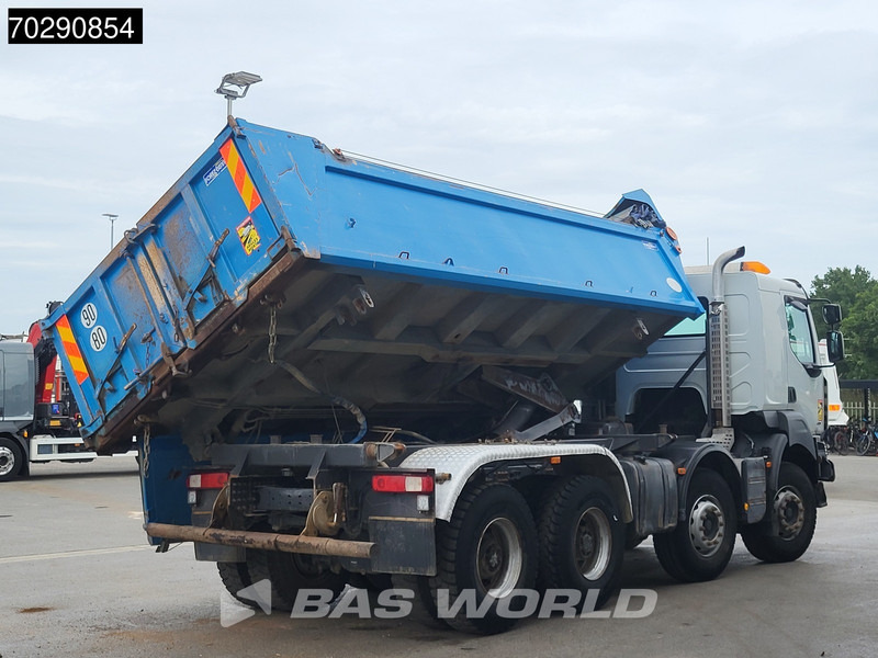 Camión volquete Renault Kerax 430 8X4 15m3 Forez Bennes Tipper 3-sides Steelsuspension Big-Axle Automatic Euro 5: foto 11