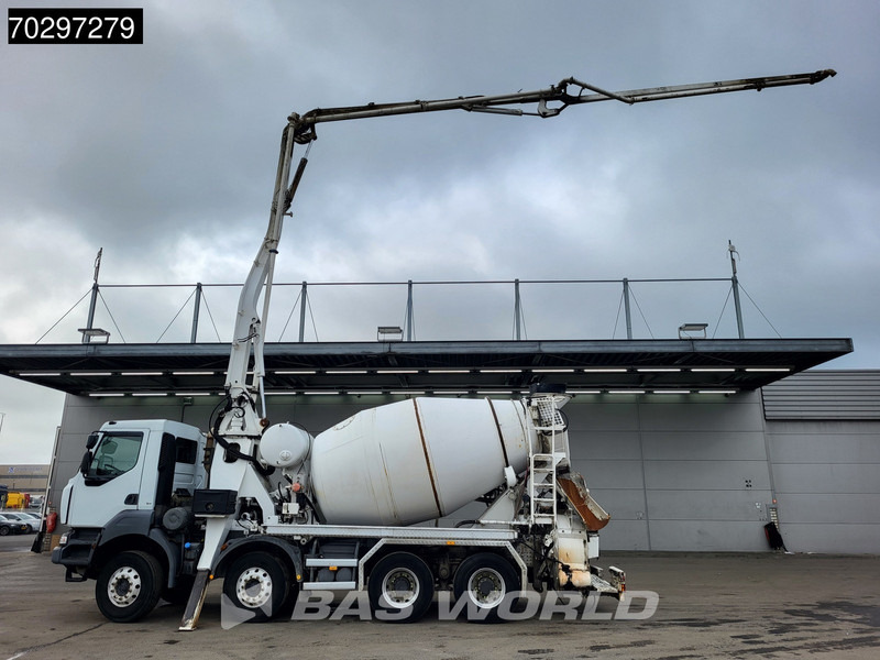 Renault Kerax 8X4 Mecbo M3-23/100-BZ Pomp+Mixer Big-Axle Steelsuspension Euro 5 - Camión hormigonera: foto 2 Renault Kerax 8X4 Mecbo M3-23/100-BZ Pomp+Mixer Big-Axle Steelsuspension Euro 5 - Camión hormigonera: foto 2