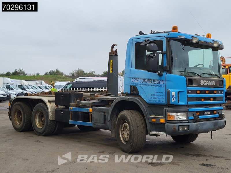 Scania 420 6X4 20tons Marrel THM 20000 Manual Retarder Steelsuspension Euro 3 - Camión multibasculante: foto 3 Scania 420 6X4 20tons Marrel THM 20000 Manual Retarder Steelsuspension Euro 3 - Camión multibasculante: foto 3