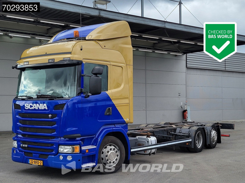 Scania G410 6X2 NL-Truck BDF Retarder Lift-Steering Axle ACC Hydraulic Euro 6 - Camión portacontenedore/ Intercambiable: foto 1 Scania G410 6X2 NL-Truck BDF Retarder Lift-Steering Axle ACC Hydraulic Euro 6 - Camión portacontenedore/ Intercambiable: foto 1