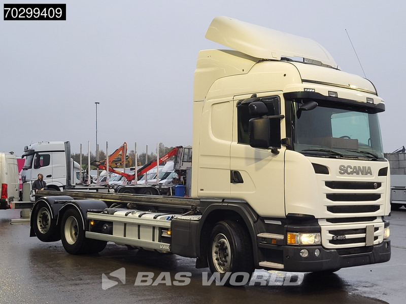 Scania G450 G 6X2 Full air suspension Automatic Lift+steering Axle Euro 6 - Camión portacontenedore/ Intercambiable: foto 3 Scania G450 G 6X2 Full air suspension Automatic Lift+steering Axle Euro 6 - Camión portacontenedore/ Intercambiable: foto 3