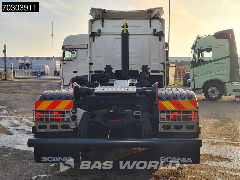 Camión multibasculante nuevo Scania G460 6X2 NEW! 20tons HIAB Containersystem Lift+Steering Axle Automatic Retarder Euro 6: foto 11