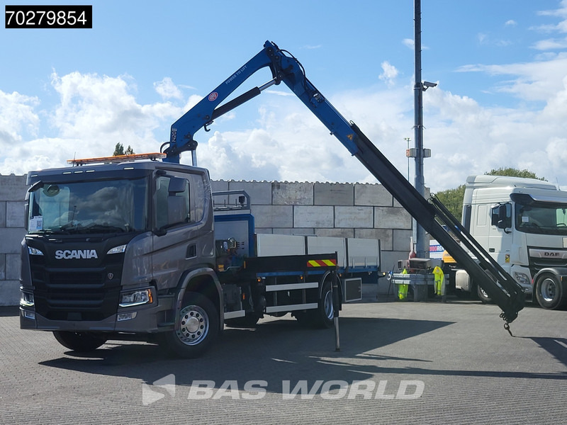 Scania P280 4X2 HMF 1420K-RC Kran Crane Automatic Euro 6 - Camión caja abierta, Camión grúa: foto 5 Scania P280 4X2 HMF 1420K-RC Kran Crane Automatic Euro 6 - Camión caja abierta, Camión grúa: foto 5