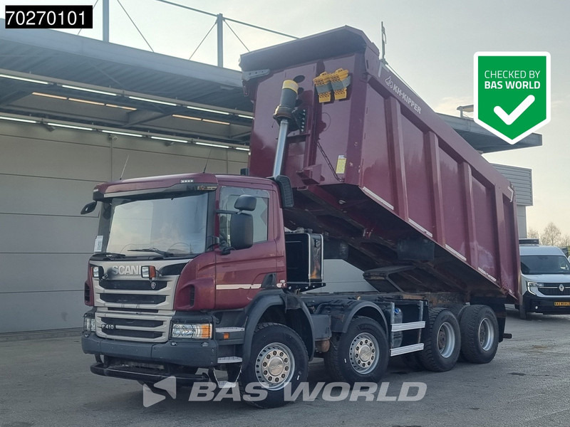 Scania P410 8X4 28m3 KH Kipper Big-Axle Steel suspension Euro 6 - Camión volquete: foto 1 Scania P410 8X4 28m3 KH Kipper Big-Axle Steel suspension Euro 6 - Camión volquete: foto 1