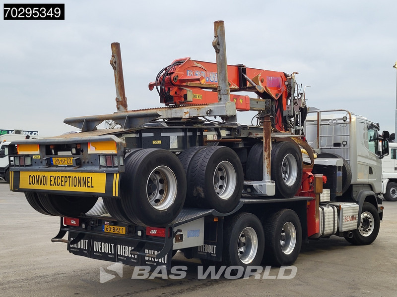 Scania R580 R 6X4 NL-Truck Diebolt D28.81 Kran Crane Holztransport + Dolly Retarder Euro 6 - Camión forestal: foto 5 Scania R580 R 6X4 NL-Truck Diebolt D28.81 Kran Crane Holztransport + Dolly Retarder Euro 6 - Camión forestal: foto 5