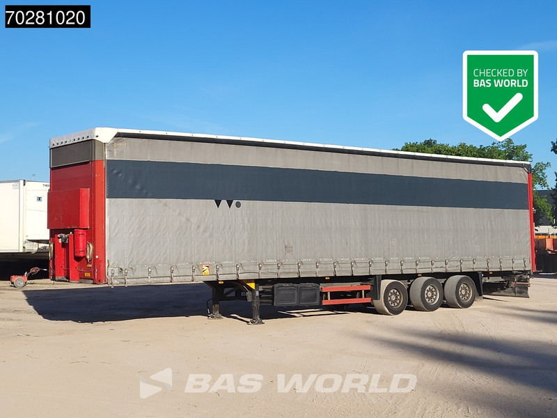 Schmitz Cargobull S01 3 axles Mega Hefdak Liftachse - Semirremolque lona: foto 1 Schmitz Cargobull S01 3 axles Mega Hefdak Liftachse - Semirremolque lona: foto 1