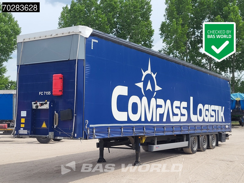 Schmitz Cargobull SCB*S3T Liftachse Mega - Semirremolque lona: foto 1 Schmitz Cargobull SCB*S3T Liftachse Mega - Semirremolque lona: foto 1