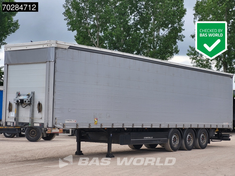 Schwarzmüller J06VLN3 3 axles Liftachse Palettenkasten Anti vandalism Sliding Roof SAF - Semirremolque lona: foto 1 Schwarzmüller J06VLN3 3 axles Liftachse Palettenkasten Anti vandalism Sliding Roof SAF - Semirremolque lona: foto 1