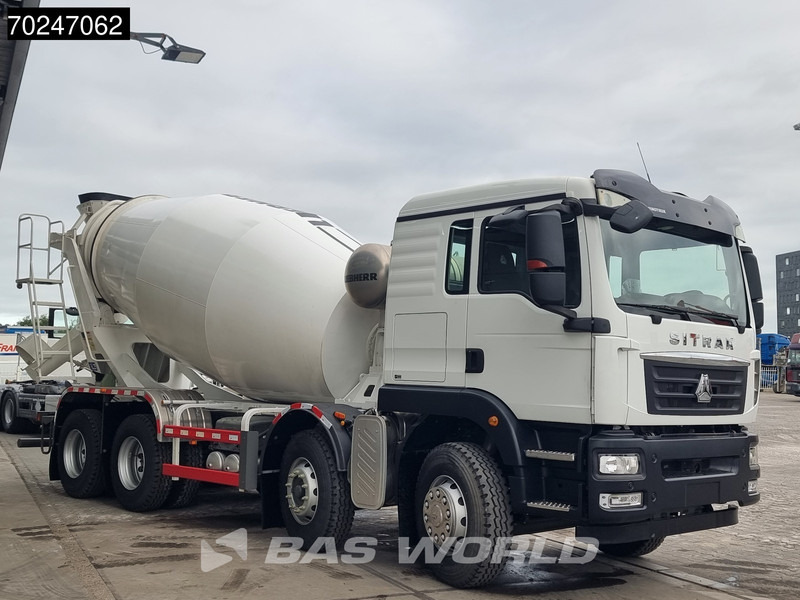 Sitrak G5 350 8X4 8m3 Liebherr mixer Manual Steel Suspension - Camión hormigonera: foto 3 Sitrak G5 350 8X4 8m3 Liebherr mixer Manual Steel Suspension - Camión hormigonera: foto 3