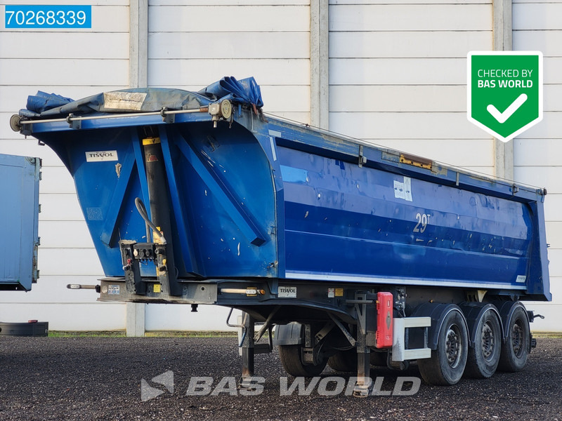 TISVOL A-890150-EAL VR 3 axles 29m3 Liftachse ALU - Semirremolque volquete: foto 1 TISVOL A-890150-EAL VR 3 axles 29m3 Liftachse ALU - Semirremolque volquete: foto 1