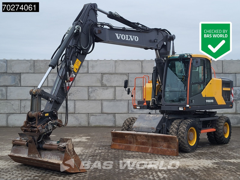 Volvo EW180 E - Excavadora de ruedas: foto 1 Volvo EW180 E - Excavadora de ruedas: foto 1
