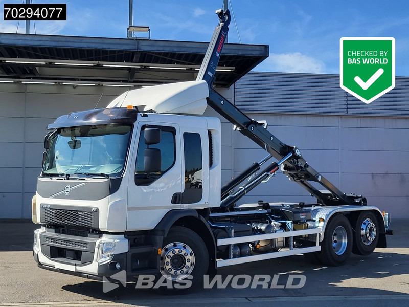 Volvo FE 320 6X2 NEW HIAB 21Tons Abrollkipper Lift+Lenkachse Automatic Euro 6 - Camión multibasculante: foto 1 Volvo FE 320 6X2 NEW HIAB 21Tons Abrollkipper Lift+Lenkachse Automatic Euro 6 - Camión multibasculante: foto 1