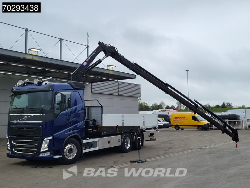 Volvo FH 500 FH 6X2 HMF 2620K-RC Crane Xenon Lift+Steering-Axle Automatic Euro 6 - Camión caja abierta, Camión grúa: foto 5 Volvo FH 500 FH 6X2 HMF 2620K-RC Crane Xenon Lift+Steering-Axle Automatic Euro 6 - Camión caja abierta, Camión grúa: foto 5