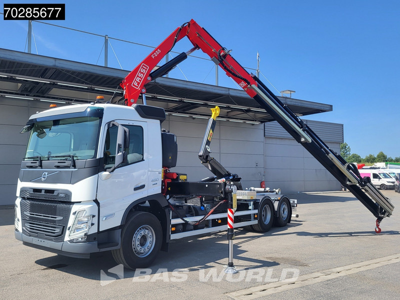 Volvo FM 460 6X2 NEW! FASSI F235A.0.25 Kran + HYVA 20-57-S Lift+steering axle Euro 6 - Camión multibasculante, Camión grúa: foto 5 Volvo FM 460 6X2 NEW! FASSI F235A.0.25 Kran + HYVA 20-57-S Lift+steering axle Euro 6 - Camión multibasculante, Camión grúa: foto 5