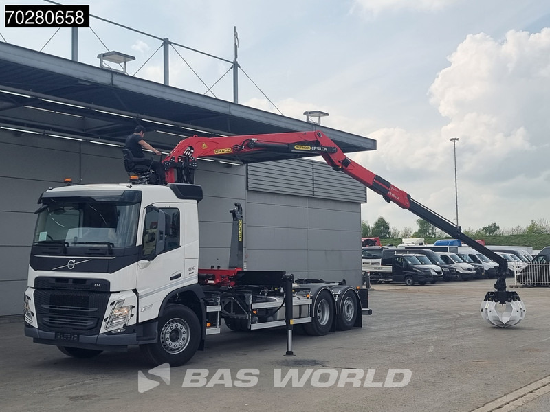 Volvo FM 460 6X2 Palfinger Q150Z96 Epsilon Kran + PHT20SLD5 hooklift VEB Euro 6 - Camión multibasculante, Camión grúa: foto 1 Volvo FM 460 6X2 Palfinger Q150Z96 Epsilon Kran + PHT20SLD5 hooklift VEB Euro 6 - Camión multibasculante, Camión grúa: foto 1