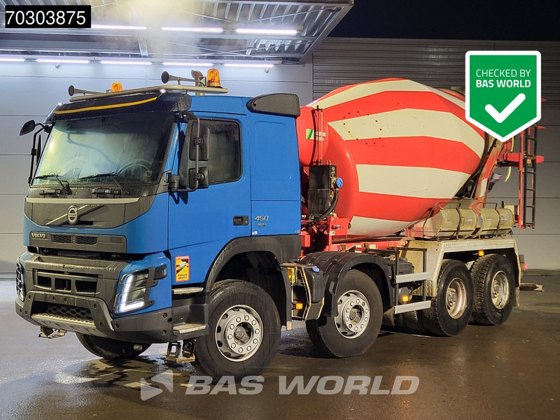 Volvo FMX 450 8X4 Stetter Mixer Full Steel Automatic Euro 6 - Camión hormigonera: foto 1 Volvo FMX 450 8X4 Stetter Mixer Full Steel Automatic Euro 6 - Camión hormigonera: foto 1
