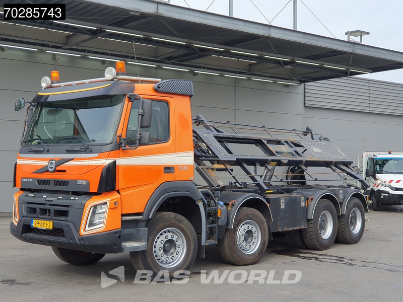 Volvo FMX 500 FMX 8X4 NL-Truck 28tons SAWO 3-Side cable lift Steelsuspension Retarder Automatic Euro 6 - Camión con equipo de cable: foto 3 Volvo FMX 500 FMX 8X4 NL-Truck 28tons SAWO 3-Side cable lift Steelsuspension Retarder Automatic Euro 6 - Camión con equipo de cable: foto 3