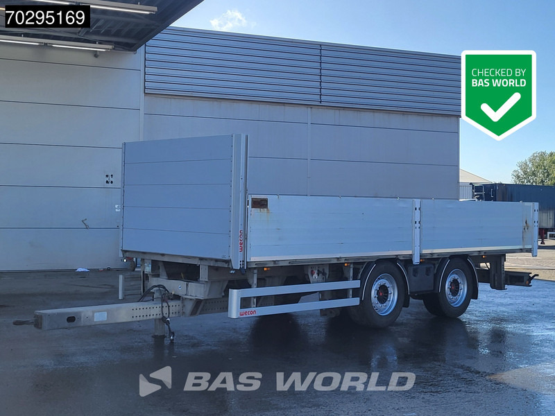 Remolque caja abierta Wecon 2 axles Liftachse: foto 1
