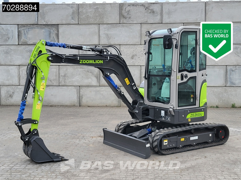 Zoomlion ZE26 GU FACTORY WARRANTY - CE CERTIFIED - Miniexcavadora: foto 1 Zoomlion ZE26 GU FACTORY WARRANTY - CE CERTIFIED - Miniexcavadora: foto 1