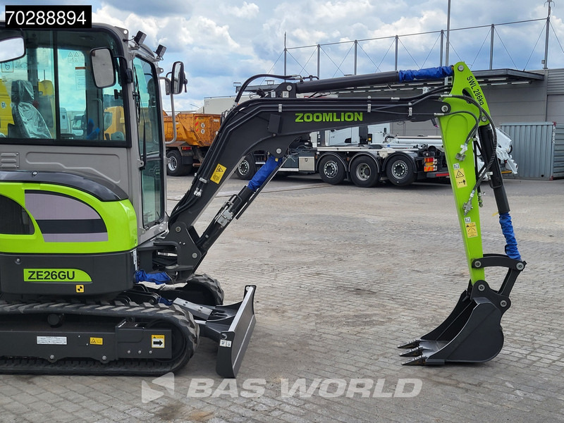 Miniexcavadora nuevo Zoomlion ZE26 GU FACTORY WARRANTY - CE CERTIFIED: foto 9