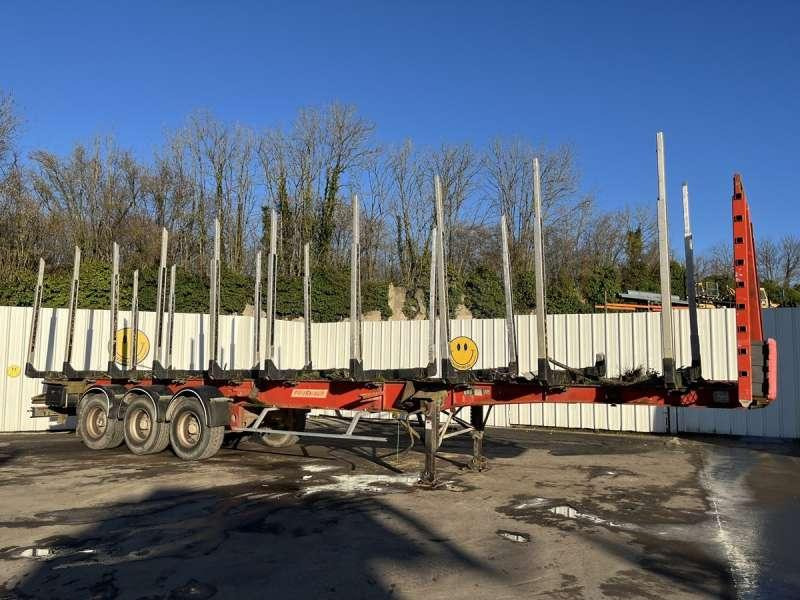 Fruehauf GRUMIERE 3 ESSIEUX - Semirremolque forestal: foto 1 Fruehauf GRUMIERE 3 ESSIEUX - Semirremolque forestal: foto 1