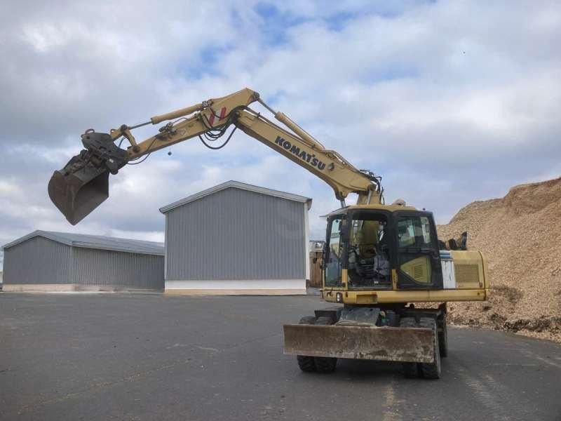 Komatsu PW160-7K - Excavadora de ruedas: foto 1 Komatsu PW160-7K - Excavadora de ruedas: foto 1