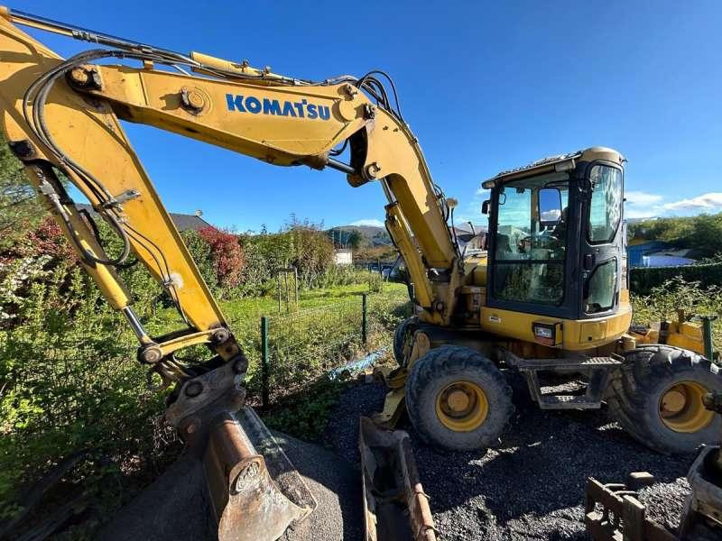 Komatsu PW98MR-6 - Excavadora de ruedas: foto 3 Komatsu PW98MR-6 - Excavadora de ruedas: foto 3